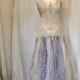 Boho wedding  dress lavender fairy,unique Bridal gown,lace statement wedding dress,boho wedding dress pale pink,bridal gown unique ,lace wed