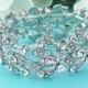 Crystal Bridal Bracelet, rhinestone wedding bracelet, crystal bracelet, bridesmaid bracelet, crystal wedding bracelet 211129665