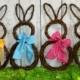 Original Bunny Wreath - Spring Wreath  - Easter Decoration - Large or Mini Bunny Wreath- Quick Ship