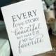 Wedding Card to Your Bride or Groom - Every Love Story is Beautiful But Ours is My Favorite - Love Card Valentine's Day, Anniversary - CS01