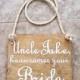 Uncle Here Comes Your Bride - Here Comes the Bride - Wedding Sign - Ring Bearer Sign - Flower Girl Sign - Ring Bearer - Wedding