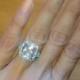 Pink Morganite Engagement Ring 10mm Cushion Cut Center Natural 2.05ct Diamonds Platinum Halo Diamond Anniversary Ring Pristine Custom Rings