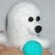 Amigurumi Seal Baby - baby seal crochet, amigurumi baby fur seal softie, crochet seal plush, toy Baby Harp Seal, kawaii seal, sea animal