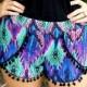 Women's Coachella Shorts PDF Sewing Pattern ... Sizes XS-XXL