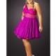 Fabulouss Plus Size 1 Shoulder Short Prom Dress by MacDuggal 3367F - Brand Prom Dresses