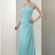 Elegant Chiffon Halter A-line Skirt Bridesmaid Dress - overpinks.com