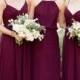 Trend We Love: Burgundy Bridesmaid Dresses