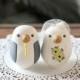 Love Bird Cake Topper - Wedding - Medium