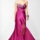 Elegante Flare Empire-Taille lange Prom Kleid - Festliche Kleider 