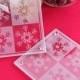 Beter Gifts® seasonal souvenirs Snowflake Coaster BD005 Wedding Crafts