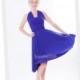 Royal blue   Infinity  Dress  coctail dress