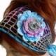 Flower Knitted Headband, Color Headband, Women Knitted Hair Band, Headband Turban, Hair Accessories, Spring Headband, Crochet Headband