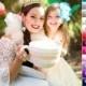 Flower girl dress, Classic flowergirl dress, Wedding Junior Bridesmaid, First Communion For Children Toddler Kids Teen Girls, 16 sash colors