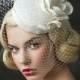 ELLA is an alluring vintage bridal headpiece