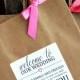 Personalized "Welcome to Our Wedding - Thank You" Wedding Welcome Bag