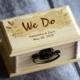 Rustic ring box, ring bearer box , pillow alternative, Wedding Gift, Wedding ring box, Bridal Shower Gift, Ring pillow- wedding ring box