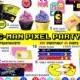 Pacman party printables, Pacman birthday, Ms Pacman, arcade games pixels, cupcake wrappers, toppers, bottle labels, banner,tags, digital PDF