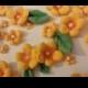 40 Edible BLOSSOM Flowers / any color / gum paste / Fondant / sugar flower / Cake decoration / cupcake topper