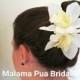 BRIDAL ORCHID HAIR Clip, hair accessory, Hair Flower, Hair piece, Wedding headpiece, Beach Wedding, Silk flowers, Cattleya Orchid, hawaiian