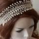 Wedding Headband, Bridal Hair Accessories, Pearl Headband, Pearl Headpiece, Bridal Headpiece, Wedding Hair Jewelry - $87.00 USD