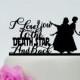 I Love You to the Death Star And Back, Star Wars Wedding Cake Topper,Custom Cake Topper,Personalized Cake Topper,Engagement Cake Topper P168