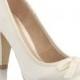 Wedding Shoes – Ivory ‘B-Connor’ Bridal Court Shoes - EaWedding