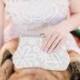 Vintage Style Lace Linen Bridal Clutch, Rustic Wedding Clutch, Lace Bridesmaid Purse, Elegant Purse, Eight Inch Frame Clutch