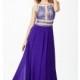 Floor Length Sheer Back Dress JVN28064 from JVN by Jovani - Discount Evening Dresses 