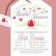 Printable Tea Party Bridal Shower Invitation Style #2