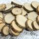 100 Wood Slices - 1 to 1.5 inch diameter