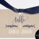 Wedding Place Cards, Wedding Place Card Printable, Place Card Template, Wedding Printable, Navy Blue Wedding, PDF Instant Download #BPB219_6