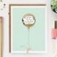 Scratch-off "Will You Be My Bridesmaid? / Maid of Honor?"  Write-in Invitation // Mint with Gold Foil Balloon