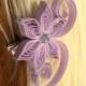Radiant Orchid Wedding, Iris Wedding Hair Clip, Orchid Wedding Hair Accessory, Iris Wedding
