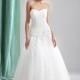 Dreamy Sweetheart Floor Length Tulle Lace Up-Corset Wedding Dress CWLT130B3 - Top Designer Wedding Online-Shop