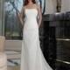 Chiffon Sheath/ Column Straps Sleeveless Floor Length Beach Wedding Dress - Compelling Wedding Dresses