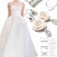 White spring wedding by Nicole Bridesmaids Gifts