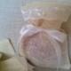 Set of 10 - Wedding Favor Bags Couture, Linen Favor Bags Lace Favor Bags, Christening Favor, Baby Shower Gift, Candy Buffet Bags, Burlap