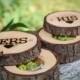 Wedding Ring Bearer Pillows- His and Hers ring boxes, woodland wedding boxes, ring pillow alternative, Perfect for rustic weddings