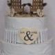Beach Wedding Cake Topper, Adirondack Cake Topper, Beach Theme, Beach Topper, Adirondack Chair Cake Topper, His and Hers Cake Topper