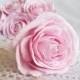 Wedding hairpin, Bridal flower hair pin, Light pink rose, Pink hairpins, Bridesmaid hair piece, Floral wedding, Wedding headpiece, Real rose - $14.00 USD