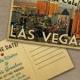Las Vegas Save The Date Postcards - Vintage Travel Vegas Save The Date Postcards - Printable Retro Destination Wedding Save The Dates VTW