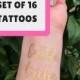 Gold Bachelorette Party Tattoos