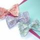 self tie bow ties set of 3 floral bowties pink necktie lilac bowtie green tie fruit-inspired backyard wedding gift men groomsmen casamentoЯ8 - $57.05 USD