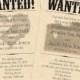 Wanted Poster Printable Wedding Invitations & Reply Cards