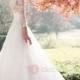 Charming Appliques Off The Shoulder A Line Long Sleeves Wedding Dress