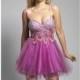 Pink Embellished Sweetheart Dress by Dave and Johnny - Color Your Classy Wardrobe