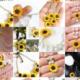 Sunflower jewelry by Nikush Jewelry Art Studio ...