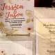 Wedding Invitation Watercolor Flowers Package, Champagne Flowers