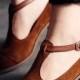 Details About Korean Womens Suede Buckle Strap Pointed Toe Shoes Low Chunky Heels New Fashion