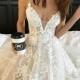 Spaghetti Straps Wedding Dress,Lace Wedding Dress,Charming Wedding Dress,Gorgeous Wedding Dress,2017 Wedding Dress,PD00132